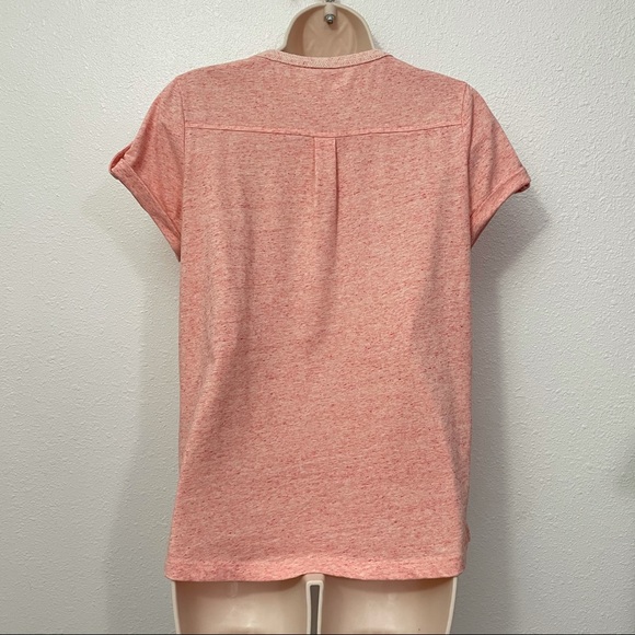 L.L. Bean Pink Short Sleeve Shoulder Embroidery XS - Picture 6 of 8